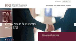 Desktop Screenshot of bni-northumbria.com